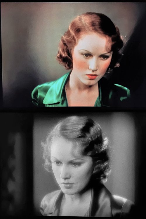  Fay Wray in Doctor X (Warner; 1932) – two different shots