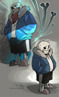 theminttu:  I can’t decide if I want to keep drawing sans as