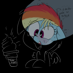 mcsweezy:  Request from the streamRainbow Dash having fun with