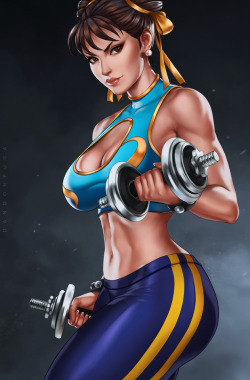 dandon-fuga:  Chun Li ♥ ~~~ https://www.patreon.com/dandonfuga