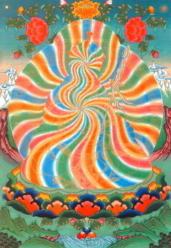 magictransistor:  Rainbow Body of Guru Rinpoche 