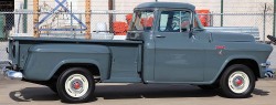 allamericanclassic:  allamericanclassic:  1956 GMC 100 Stepside