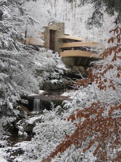 arquilatria:Residencia Kaufmann (Fallingwater), Pennsylvania,