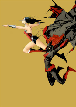 artverso:Jae Lee - Batwoman and Wonder Woman 
