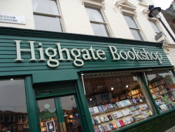 londonbooks:  Highgate Bookshop, N6. A short stroll from the
