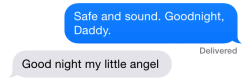 I work nights and I work in EMS so Daddy gets worried sometimes