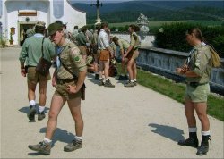 58.Â  Scouts in short shorts.