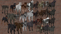 lordaardvarksfm:  Dog Pack [10 Models, 29 Total Skins] - OFFICIAL