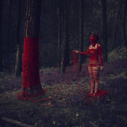 ghoulnextdoor:  what life is made of (by brookeshaden) 