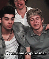lewisandneil:  “Niall can I make you smile?” “Yes Zayn.