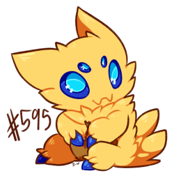 salphe-works:  Pokeddexy Day 4 - Fav Electric Type: Joltik