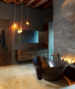 extraneousredux:  justthedesign:  Bathroom Design By New York
