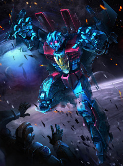 rorby:  Starscream’s ghost - Transformers Legends art 