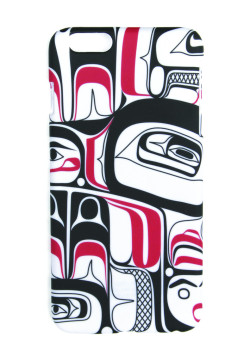 fyeahindigenousfashion:iPhone 6 case, Allan Weir (Haida) Ohhh