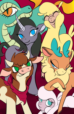 Them’s Fightin Herds Poster by Seccrani Look at the sass