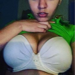 veronikasons:  The girls are nice and swollen today. #camgirl