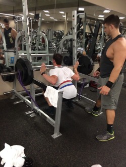 275 with bands. Respect the depth. This was my 8th set. Overtrain