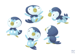 sketchinthoughts:  piplup!!  