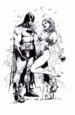 wheelhands:  Batman & Poison Ivy by Gary Frank 