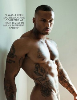 dominicanblackboy:A hot moment wit David McIntosh hot muscle