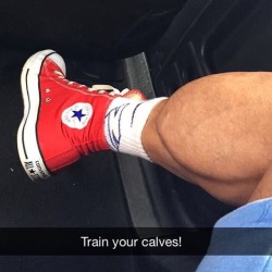 Joey Swoll - Reminding you to TRAIN YOUR CALVES.