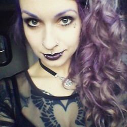 ashtrayheart-ashtrayarts:  Birthdaygirl! <3 #goth #gothic