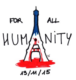 pa-sketchbook:  #ForParis #ForTheWorld #ForAllHumanity 