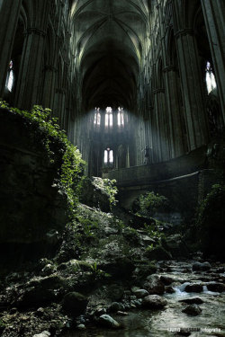 A famous spot in France, St Etienne abandoned church. And it’s