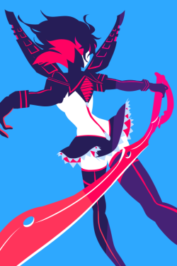 6-heures:  KILL LA KILL ME 12x18, available at Anime North 