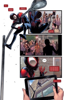 asinglepage:…From   ULTIMATE COMICS: SPIDER-MAN #19 Written