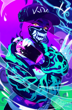 cookiehanasjunk:  K/DA Akali ♥