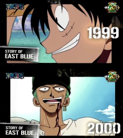 kurapika-r:    One Piece anime 20th anniwersary!    1999-2019