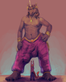 nommzart: 3 Wishes —– So, KCLT has this genie hoss. He says