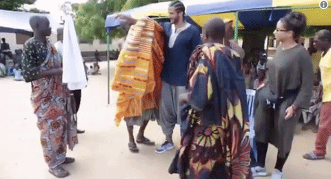 the-movemnt:  Colin Kaepernick searches for “independence” in ancestral trip to Ghana follow @the-movemnt   Real dude