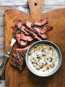 food–archives:  grilled hangar steak. 