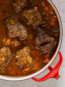 do-not-touch-my-food:  White Wine Braised Short Ribs