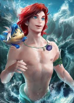 theshipperoflarry:  Iconic Disney characters gender bended.