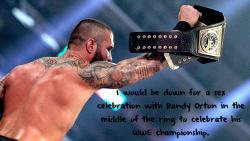 wrestlingssexconfessions:  I would be down for a sex celebration