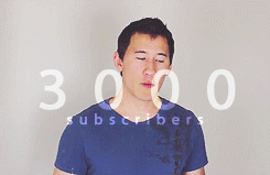 youtubelovesyou:  Markiplier Subscriber Milestones 