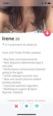 tinderventure:  Patch notes