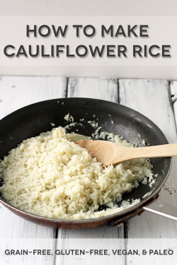 veganrecipecollection:  (via How to Make Grain-Free Cauliflower