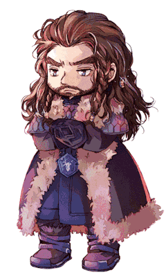 waya-erebor:  Thorin in chibi ver.  