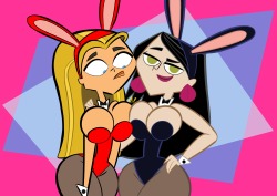 grimphantom:codykins123:Easter: When 2 Bunnies Collide by Codykins123