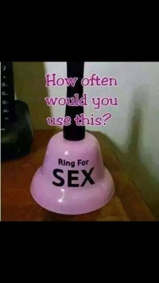 How often would you ring it????