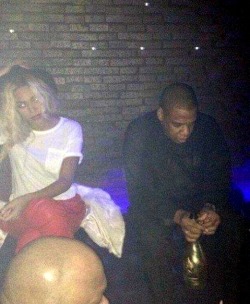 beyhive1992:  Beyoncé & Jay Z at Nicki Minaj’s Birthday