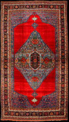 ufansius:Bidjar wool carpet - Persia, circa 1890.