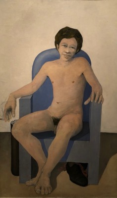 poliwait:  Pablo Suárez. El sillón azul, 1972. Museo Nacional