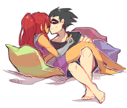 ya-ssui:  Robstar snuggle doodle dump! ovo/ They are going to