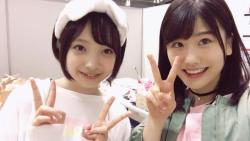 hkt48g: Oda Ayaka (HKT48 Kenkyuusei), Umemoto Izumi (AKB48 Kenkyuusei),