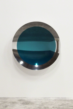 eccontemporary:    Anish Kapoor, Untitled (Teal), 2015, stainless